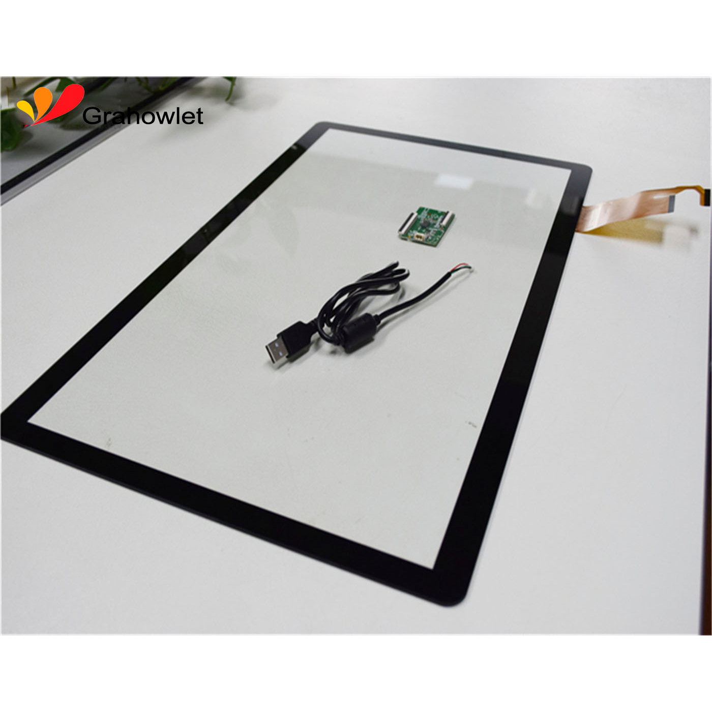 Industrial PCAP (projected capacitive) 12.1 13.3 14 15 15.6 17 17.3 18.5 19 21.5 inch USB touch screen panel with PCB board