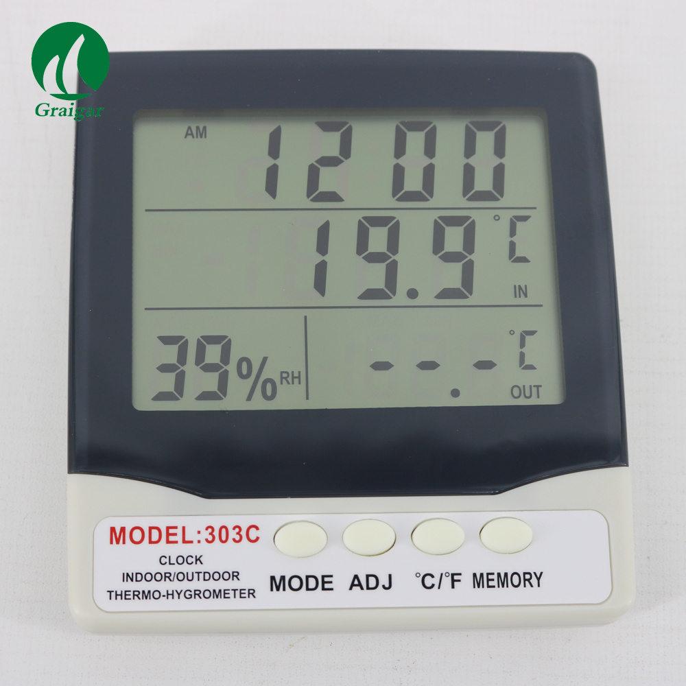 GR-303C Thermo-Hygrometer Psychrometer Humidity Measure Range 10%~99%RH