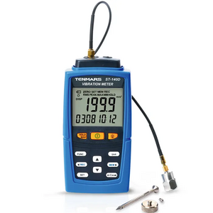 Tenmars ST-140D Digital Vibration Tester Vibration Meter Vibrometer Range 0.5~199.9 m/S2 with Data logger