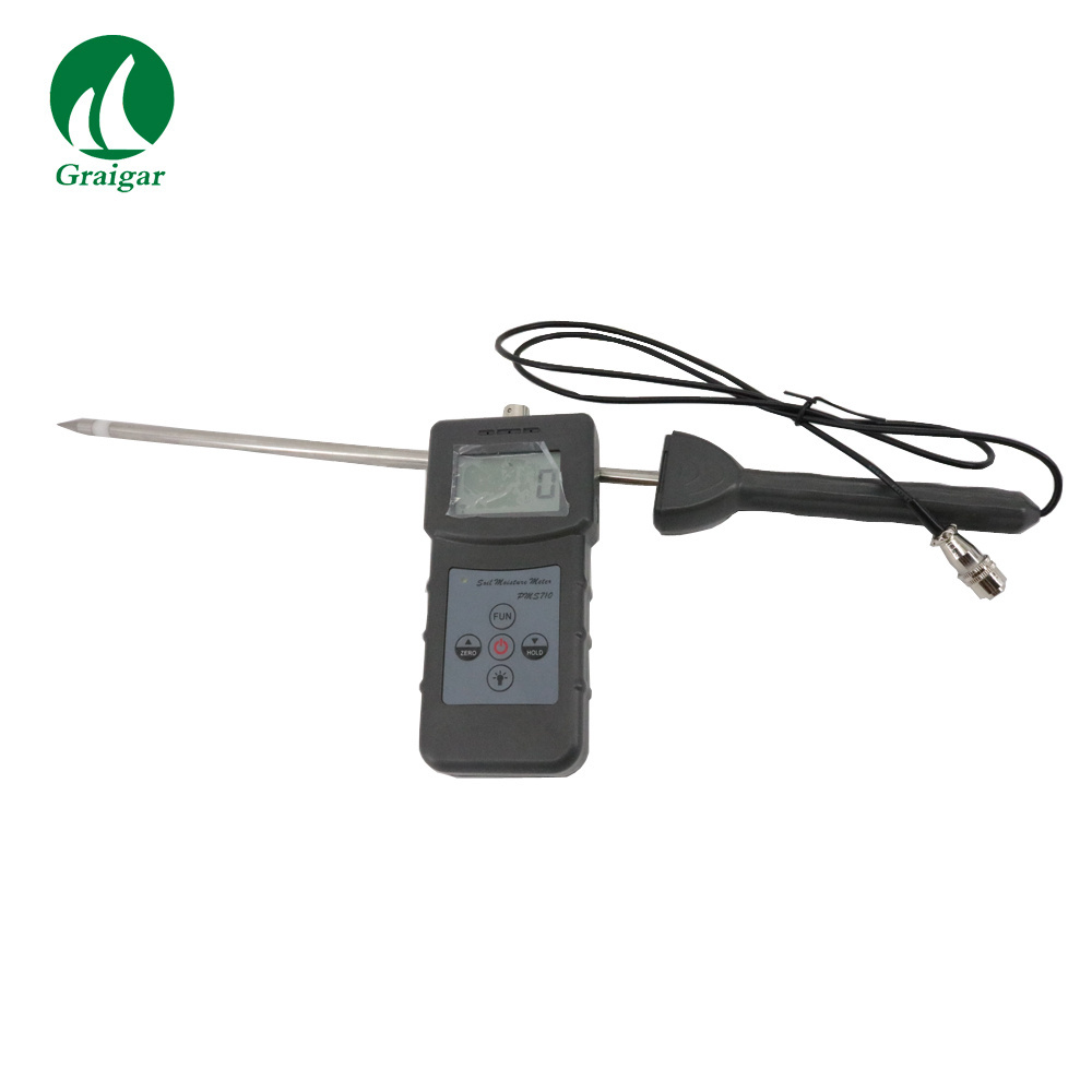 PMS710 Soil Moisture Meter High precision Soil Moisture Analyzer for Concrete, River Sand, Soil Hygrometer