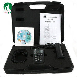 TES-137 Luminance Meter Screen Brightness Meter 0.01 to 1999k cd/m2 Lux Meter TES137