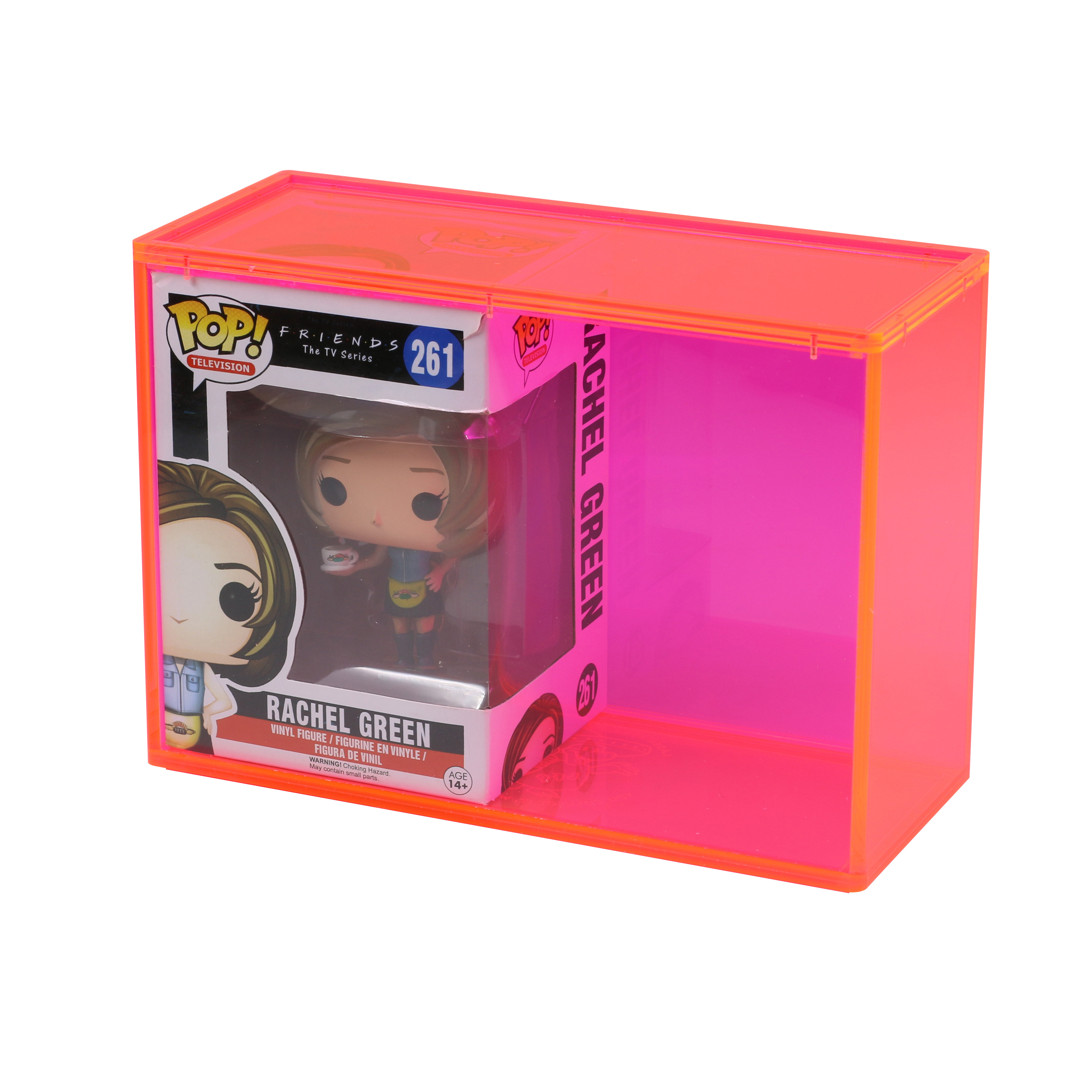 Fluorescent Acrylic 2-Pack Funko POP Case Magnitc Lucite 4