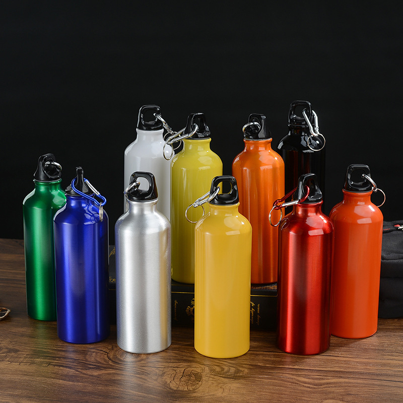 Wholesale Cheap Custom Logo 300ml 500ml 750ml 1000ml Sublimation Bpa Free Outdoor Sports Climbing Hiking Aluminum Water Bottle