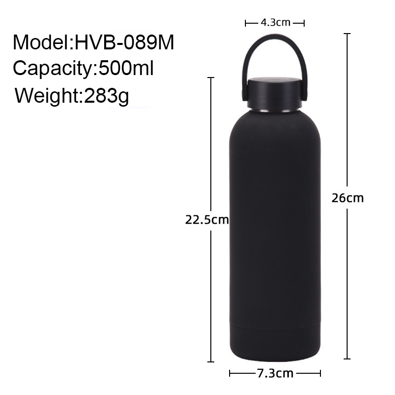 Custom Logo 350ml 500ml 750ml 1000ml Narrow Mouth Thermal Bottle Double Wall Vacuum Insulated Stainless Steel Hot Water Bottle