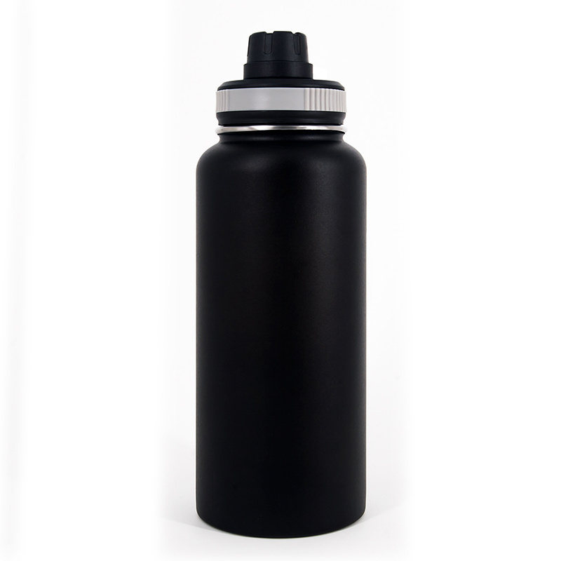 2022 outdoor houseware 32 oz 1l double wall stainless steel hydro vacuum insulated flask camping water bottle