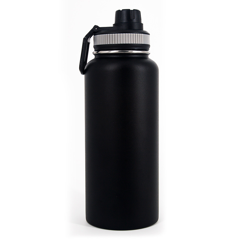 2022 outdoor houseware 32 oz 1l double wall stainless steel hydro vacuum insulated flask camping water bottle