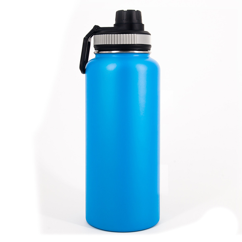 2022 outdoor houseware 32 oz 1l double wall stainless steel hydro vacuum insulated flask camping water bottle