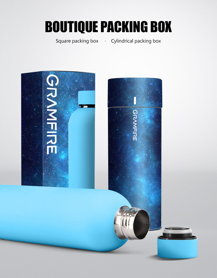 Wholesale sports 350ml 500ml 750ml 1000ml Custom logo stainless steel insulated vacuum flask travel water bottle