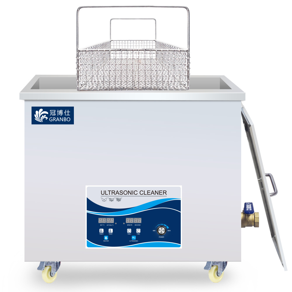 58L Ultrasonic Cleaner Industrial Machine Car Lab Engine Instrument Metal Material Oil Rust Carbon Degrease Removal