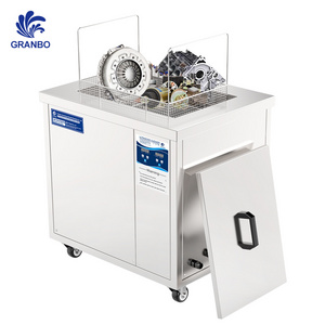 Good quality Rust removal ultrasonic cleaner 40l 50l 60l immersion in industry large ultrasound cleaning machine