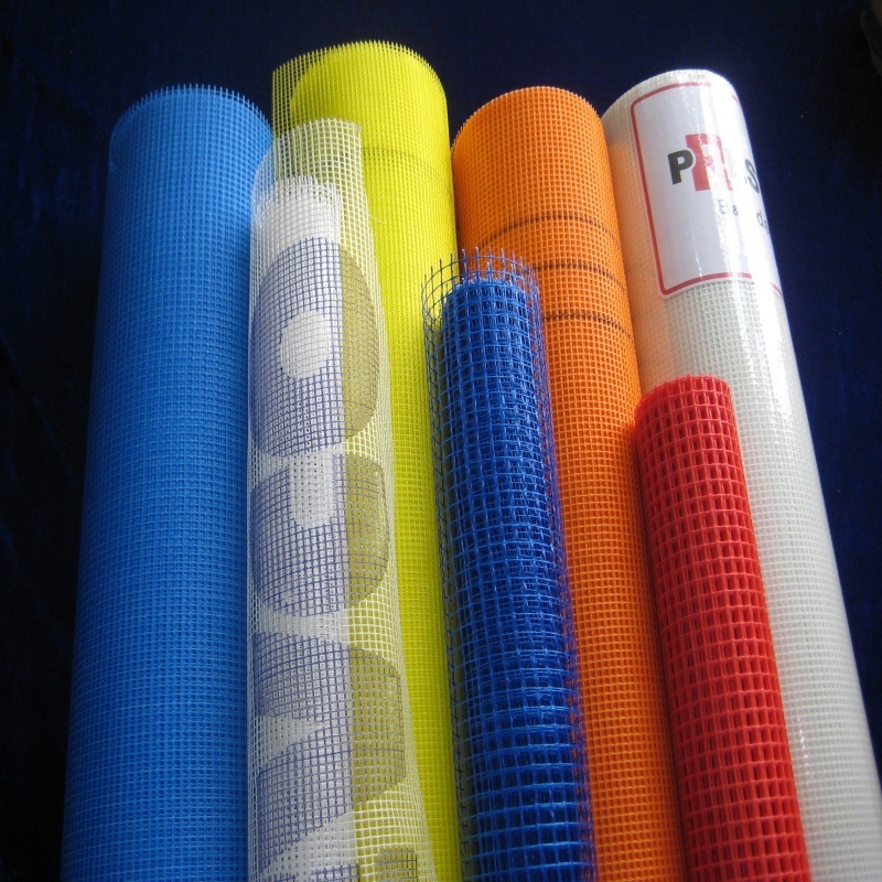 Fiberglass reinforcing net mesh