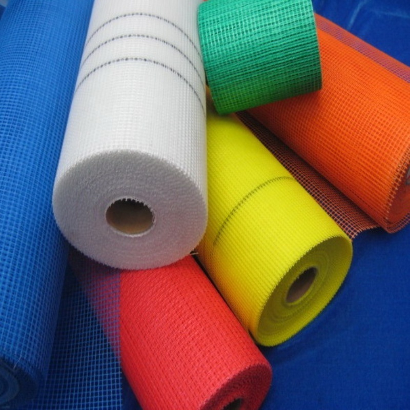 Fiberglass reinforcing net mesh