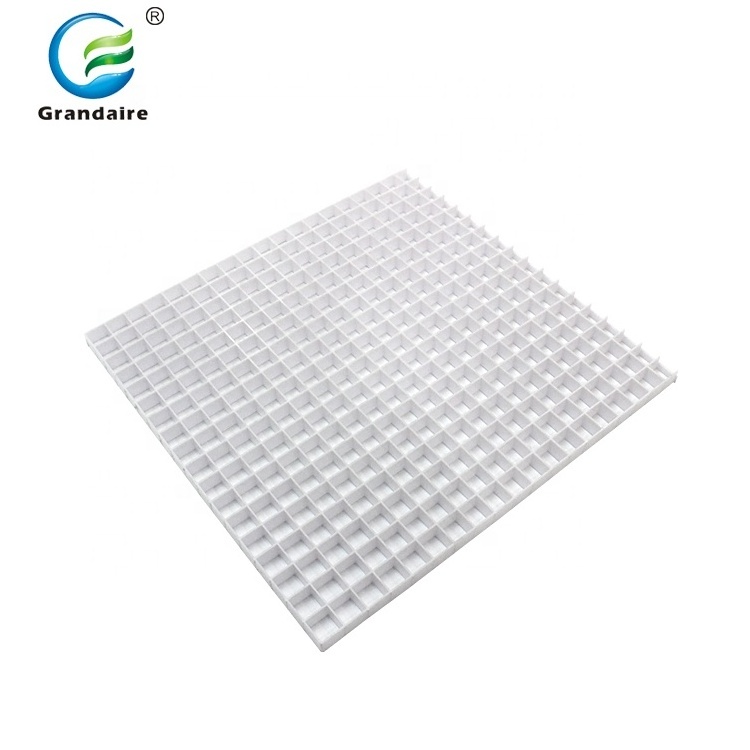 Plastic Egg Crate Grille Ceiling Eggcrate Core Panel Sheet for Hvac