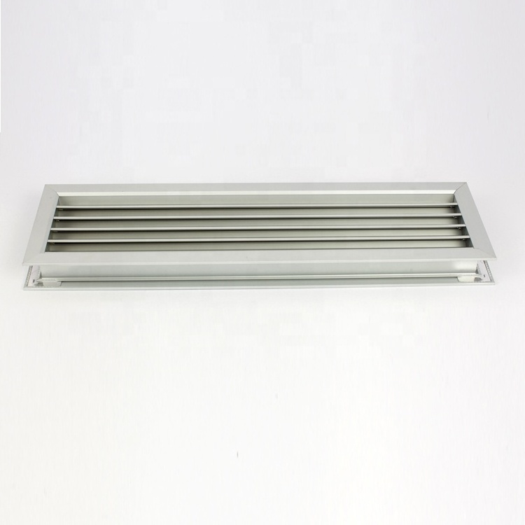 Ventilation Natural Anodized Aluminum Door Relief Return Air Vent Grille for Hvac System