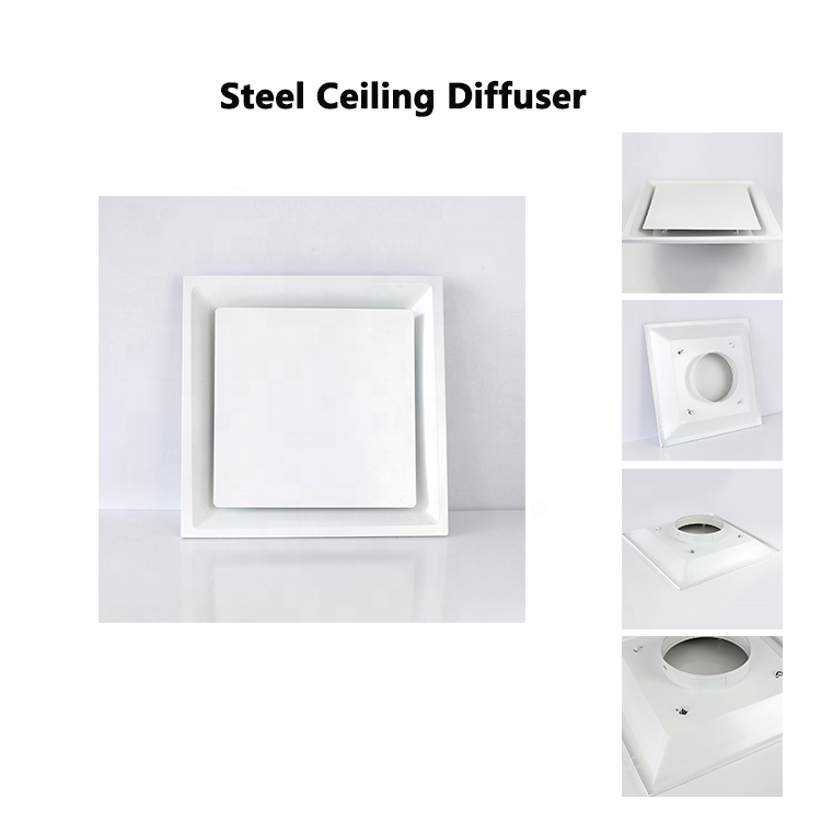 air conditioning decorative flat panel ceiling Air diffusers