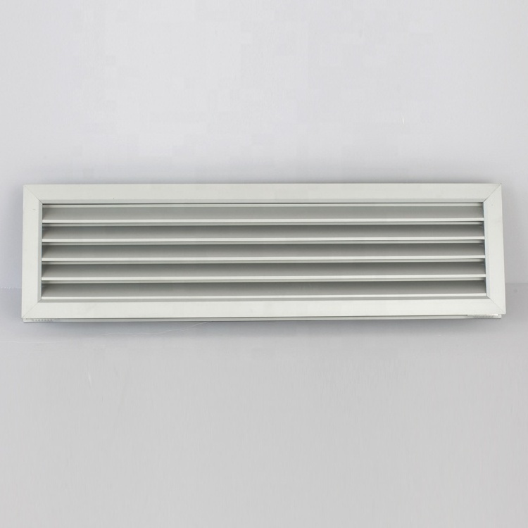 Ventilation Natural Anodized Aluminum Door Relief Return Air Vent Grille for Hvac System