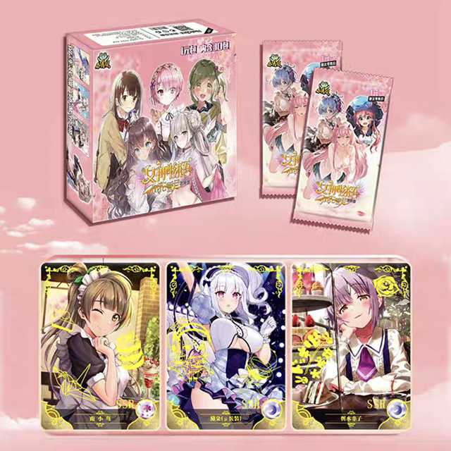 Wholesales Goddess Story Card All Series Box Japanese Anime Girls Playing Card Swimsuit Collection Card Beauties Adult Game