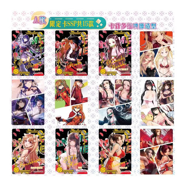 Wholesales Goddess Story Card All Series Box Japanese Anime Girls Playing Card Swimsuit Collection Card Beauties Adult Game