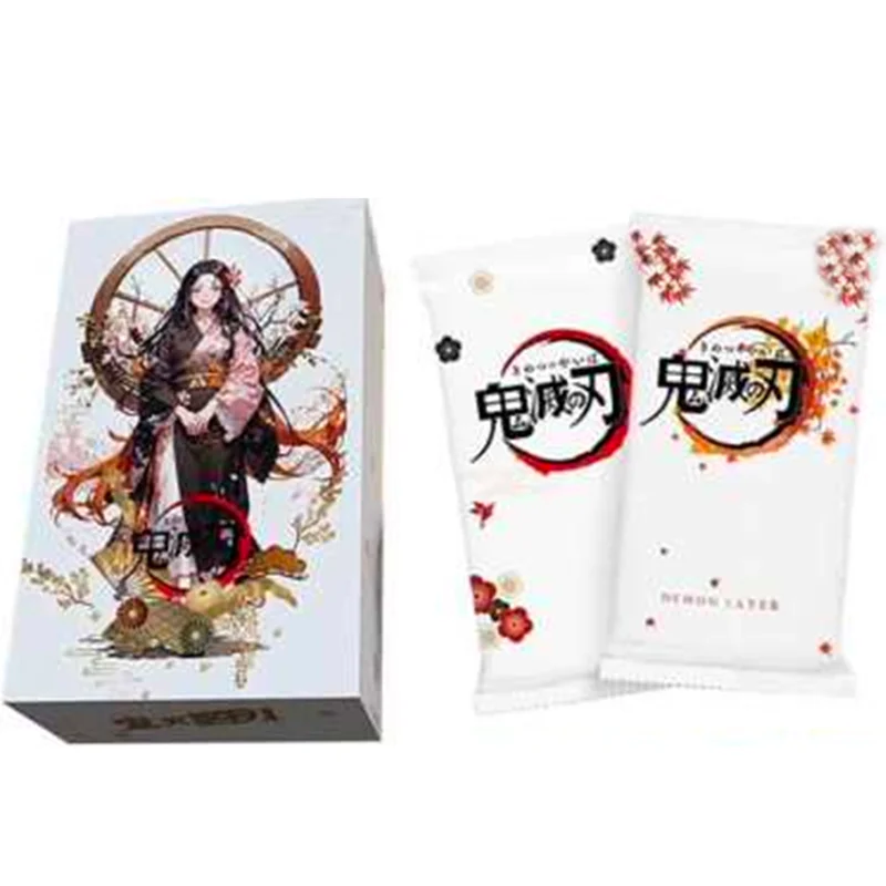 New Demon Slayer Card 36Box Booster Box TCG Trading Card Anime Collection Playing Games Gift For Kids