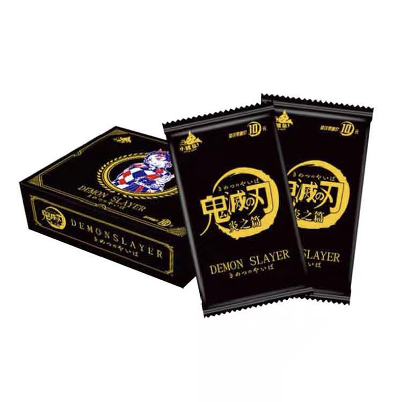 Wholesale Demon Slayer Cards TCG Playing Cards Plastic Game Children's Toy Flash Cards GiftsTable Games