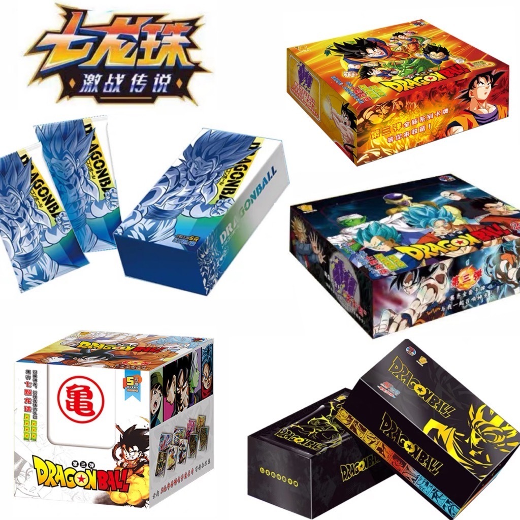 Wholesale Dragon Ball Card Character Trading Cards Anime Playing Card Son Goku Collection Board Games For Adults