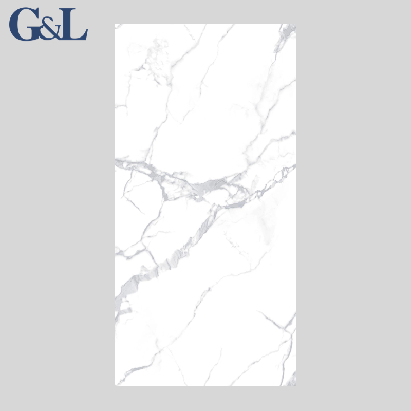 Rock Panel Faux Stone Wall Marble Flooring Tiles White Sintered Stone 12mm Slabs