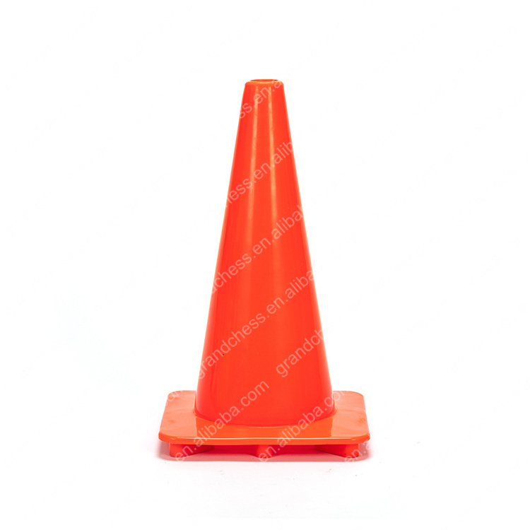 Highways Signal Flexible PVC Road Used Traffic Cones 450mm Reflective Safety Traffic Cone