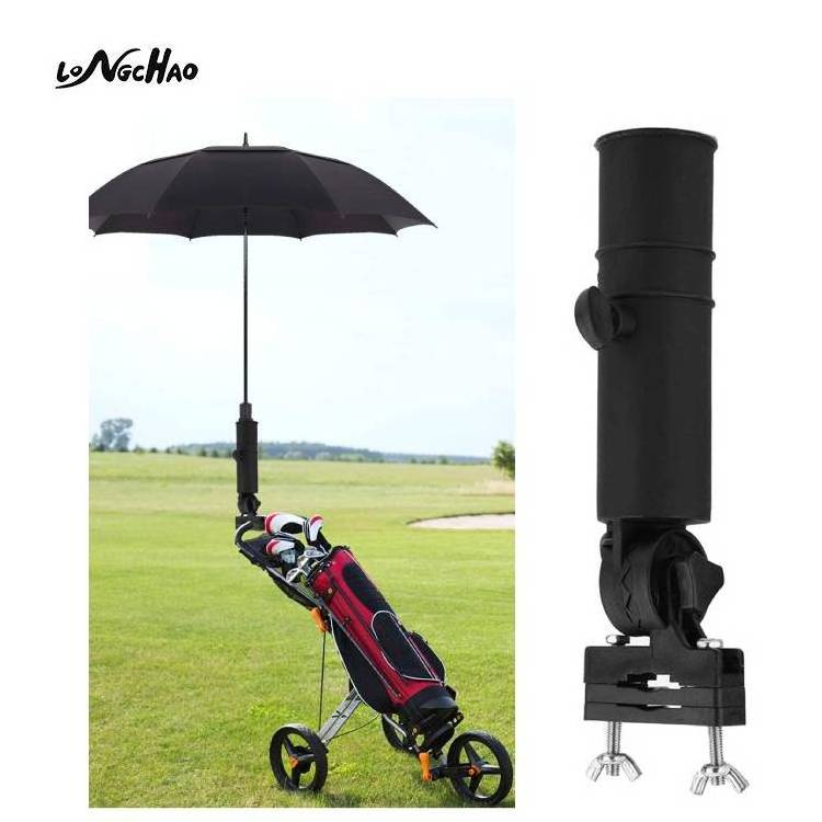 Factory wholesale Adjustable Universal Golf Trolly Umbrella Holder