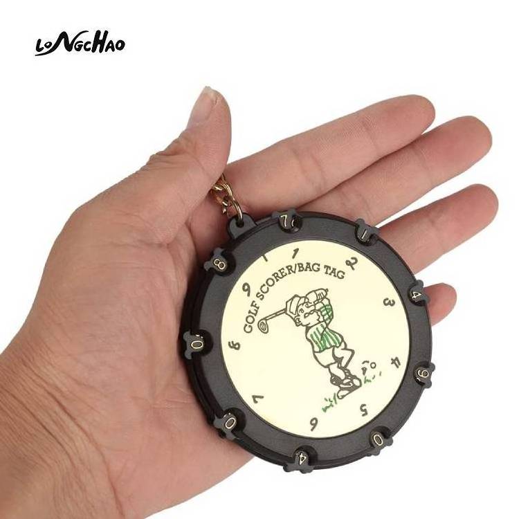 18 Holes 9 Shots Hand Held Clicker Digit Counter Golf Round Score Counter