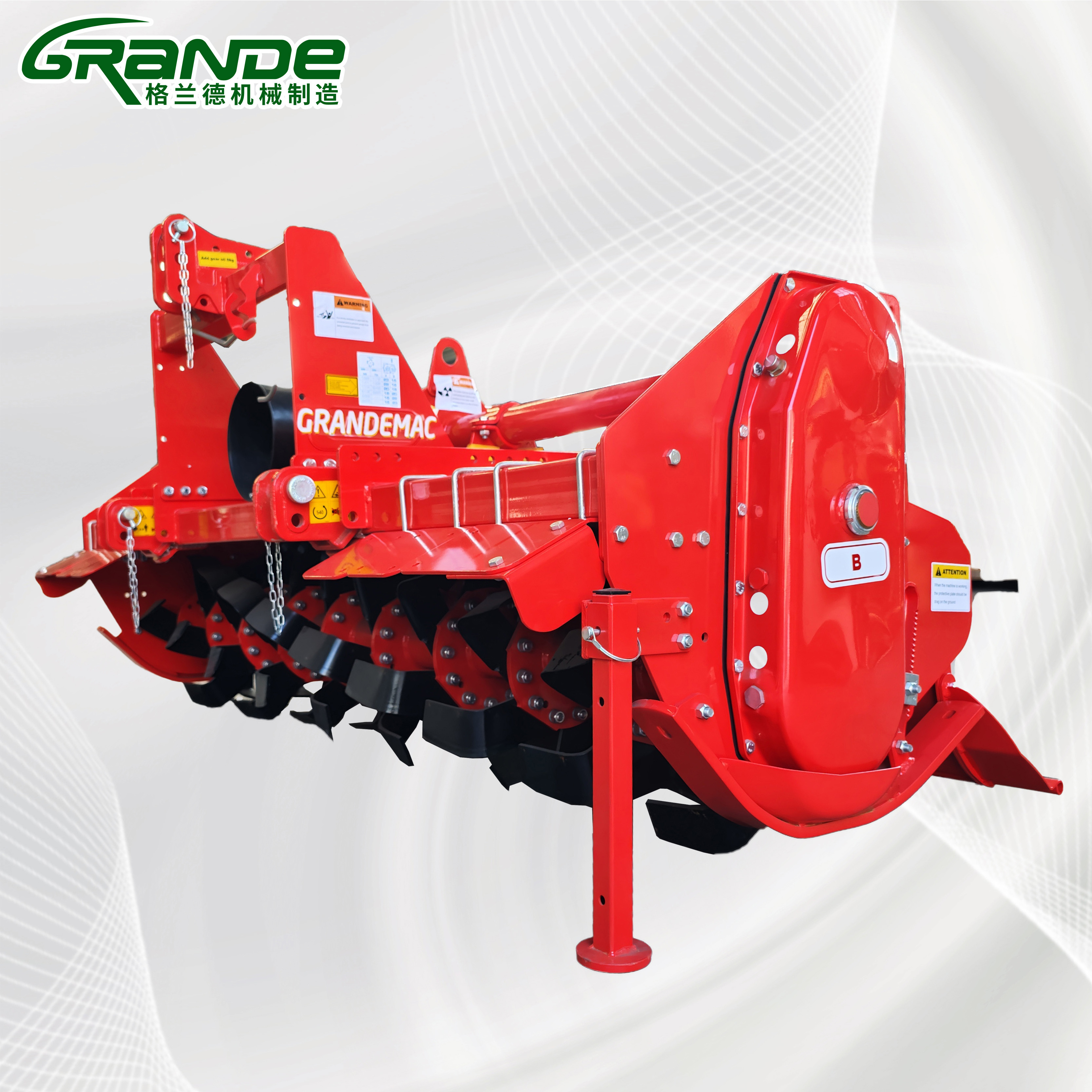 factory price similar Maschio tractor Farm Implement Heavy Duty Rotary tiller Cultivator