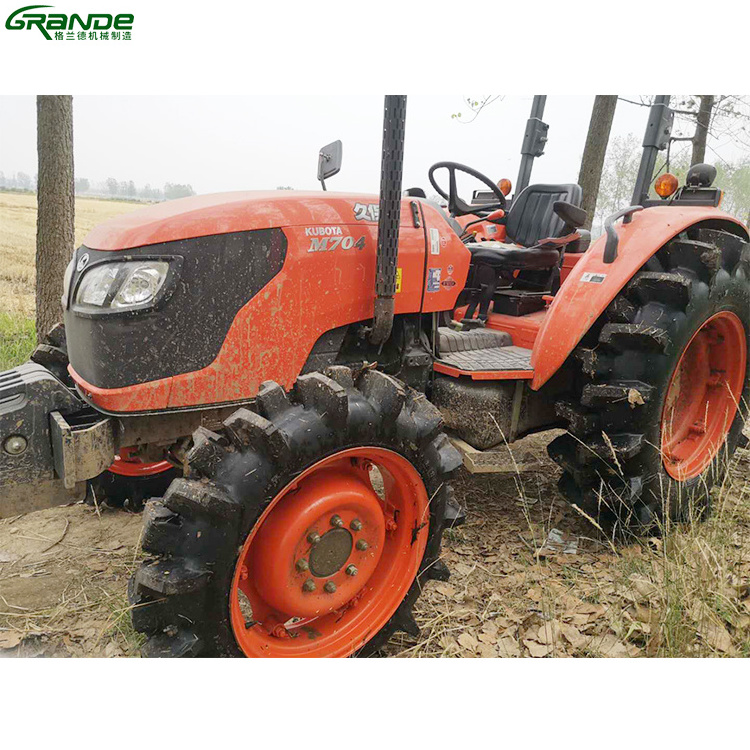 mini tractors used KUBOTA M704 tractor for agriculture