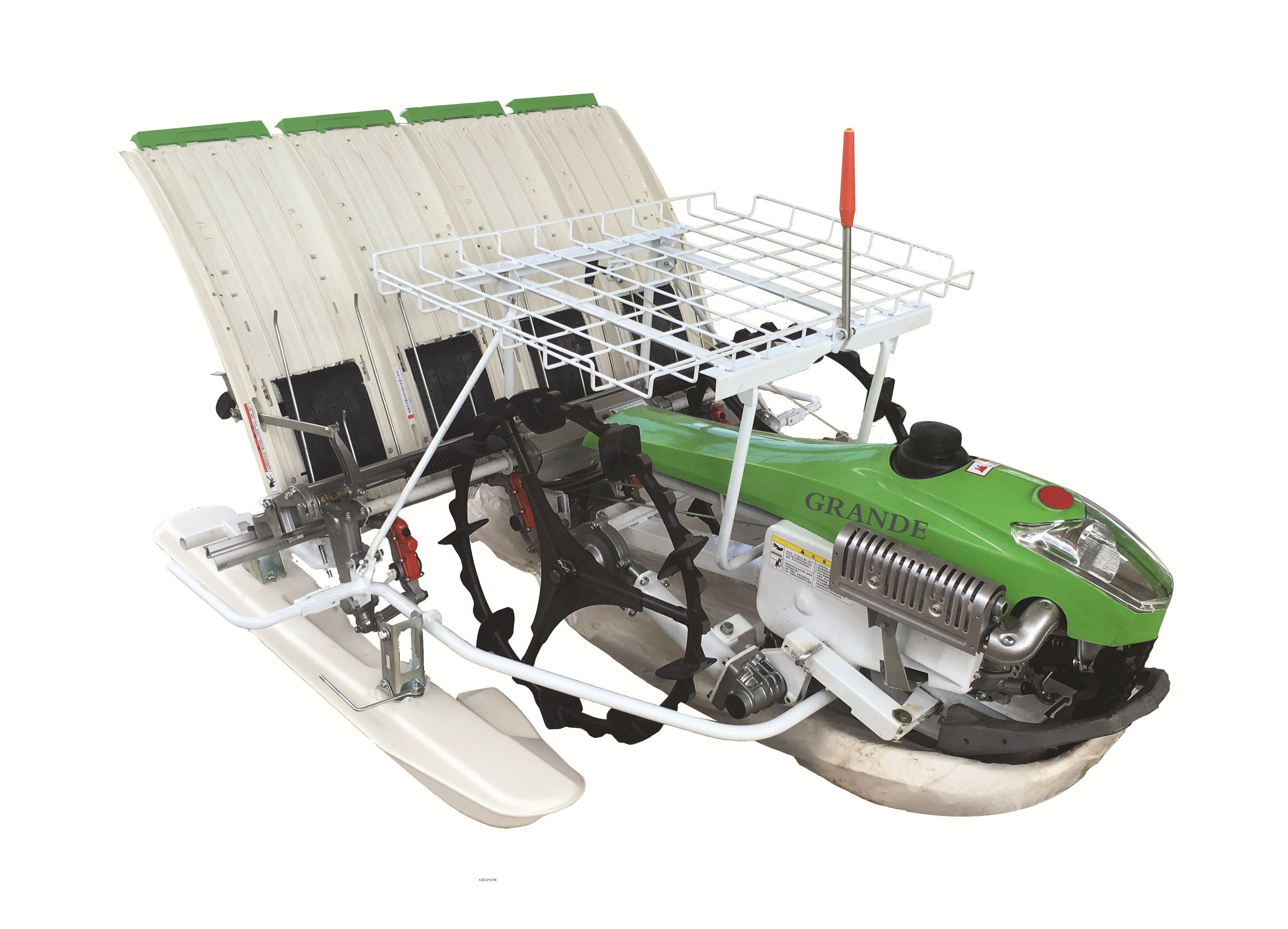 2020 New Walk-Behind  6 Rows Paddy Rice Planting Machine for sale  rice transplanter