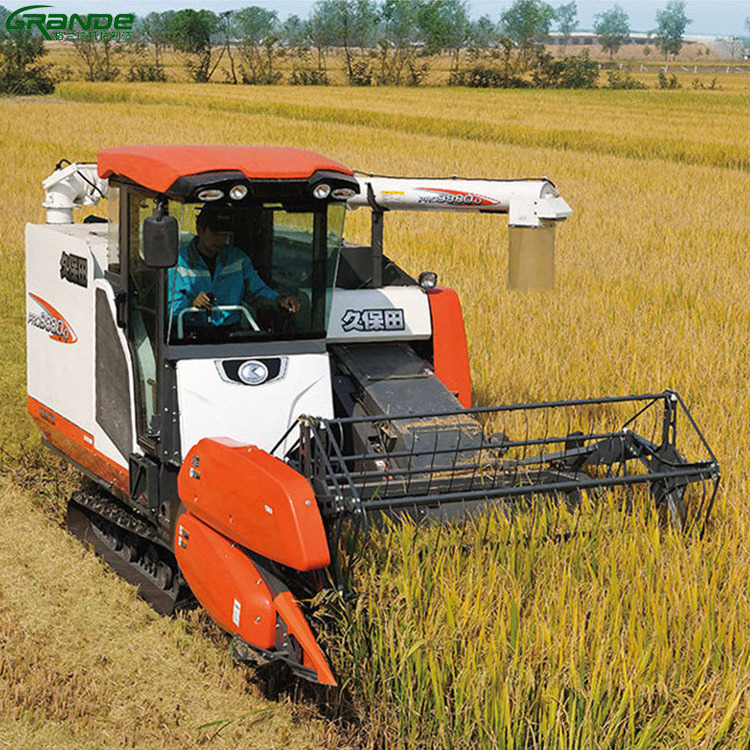 kubota used combine harvester 988q with 90% new harvesters