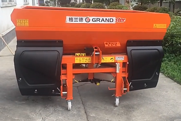 3 point lawn garden automatic fertilizer spreader machine for sale