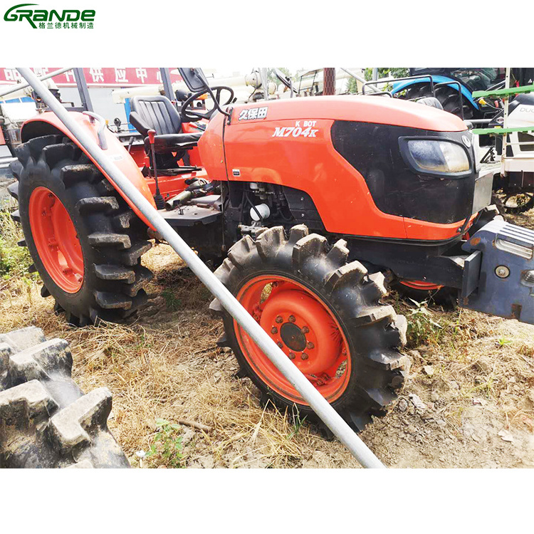 mini tractors used KUBOTA M704 tractor for agriculture