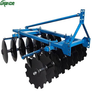 Harrow 3 Point Hitch Disc Rotary Cultivator Plough for Sale New Product 2020 Provided Gear Farm Tractor Disc Harrow Spare Parts