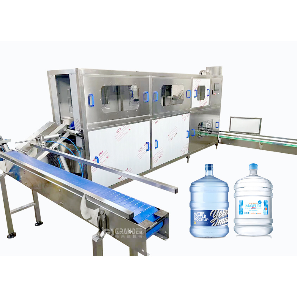 High quality 5 gallon bottled water refilling filling capping bottling machine