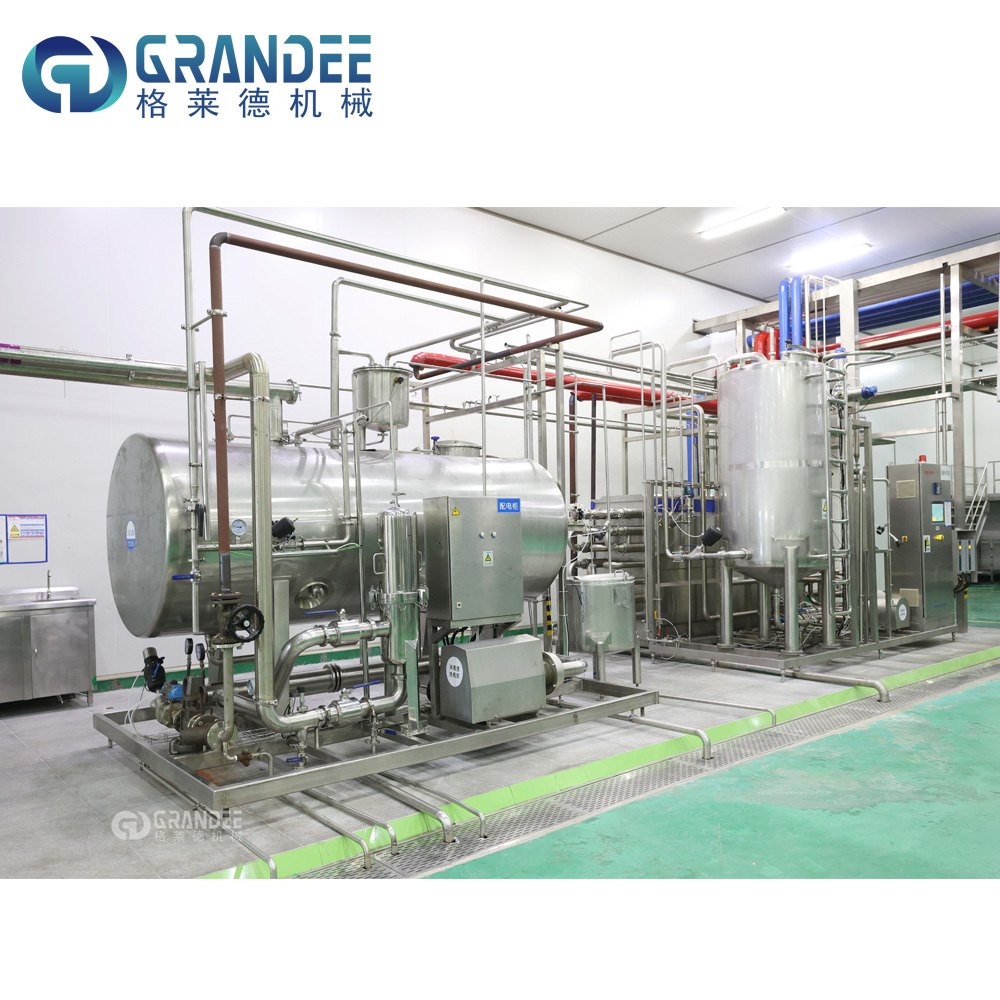 Automatic Small Scale Dairy Milk Processing Machinery Soy Milk Processing Machine Plant