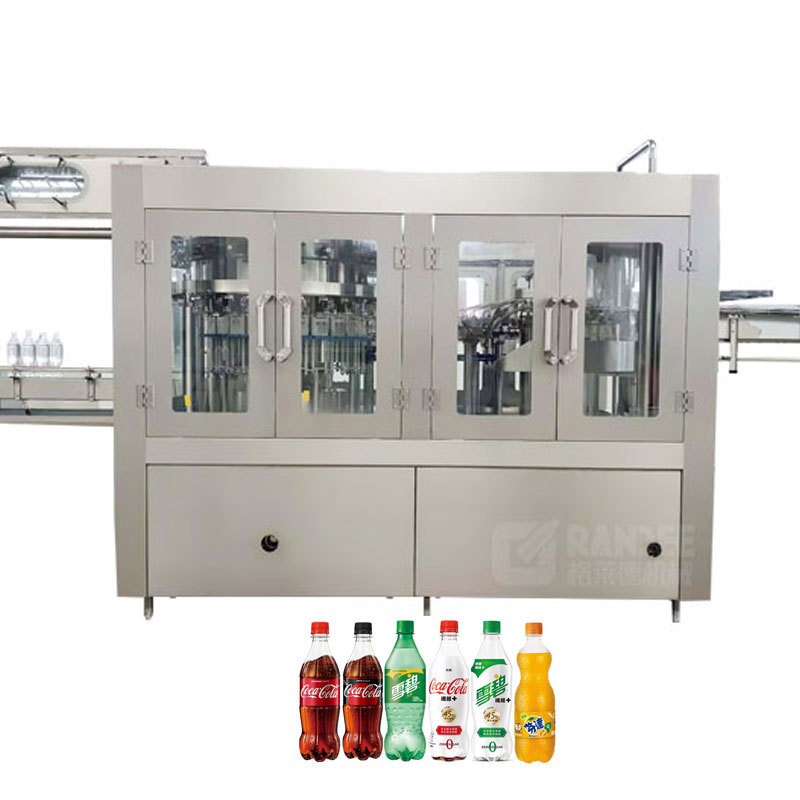 DCGF32-32-8 carbonated soda water filling machine / bottling plant