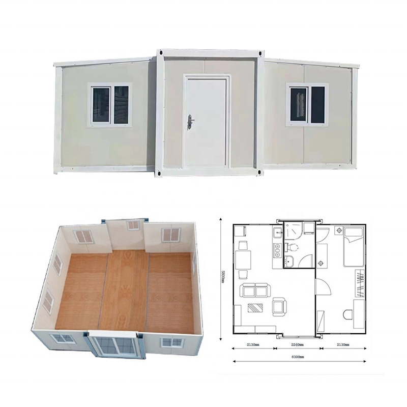 Casas Container Easy Install Prefab Modern Houses Custom Extendable Folding Container House With Toilet