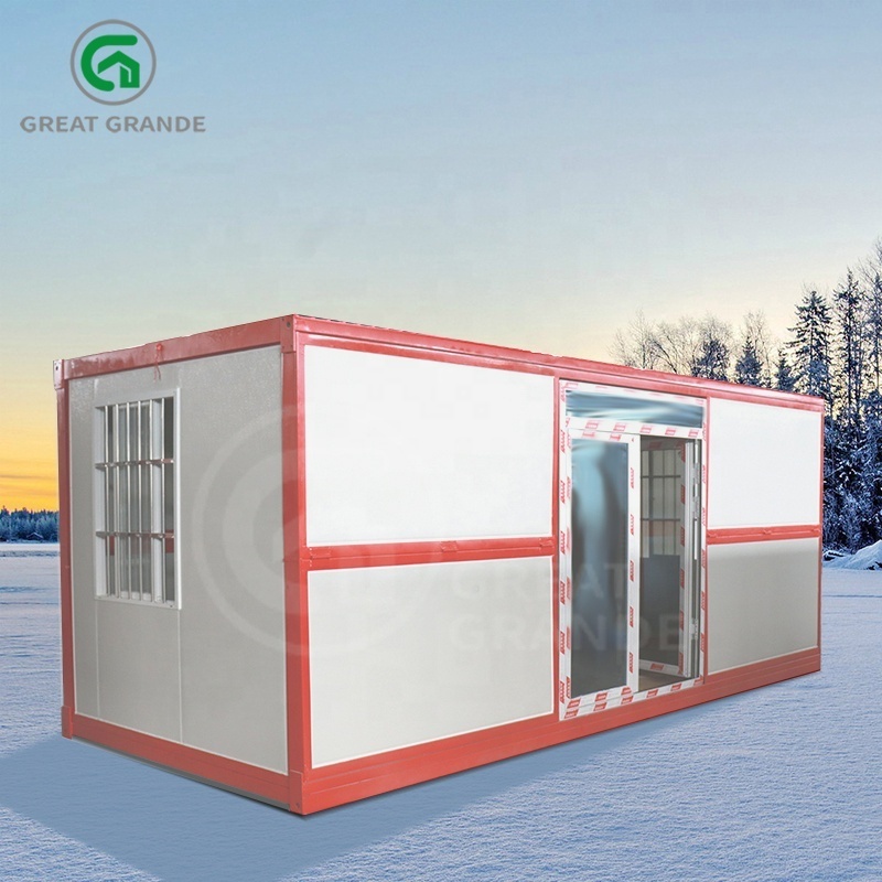 Grande Folding Room Foldable Prefab Container Of Houses Fast Build House Homes Ready To Live for Sale