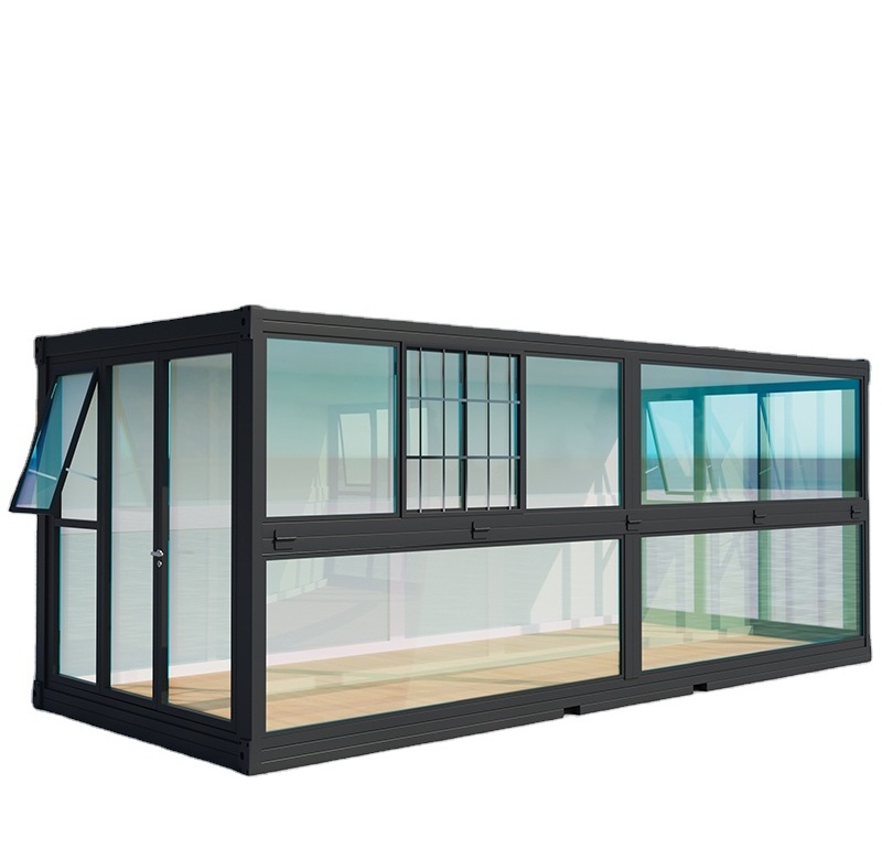 Prefab Modular Homes folding container home for single bed fast assemble container house factory provide Mobile Office