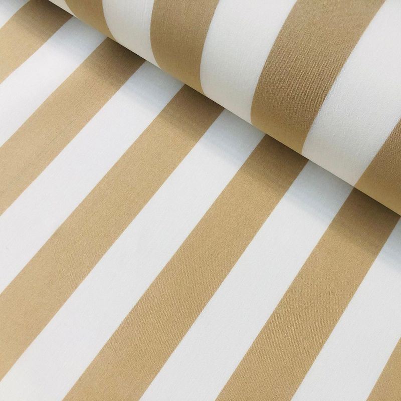 Black White Striped Outdoor Fabric Polyester Waterproof Upholstery Material For Cushion Gazebo Beach Tent Awnings Canopy