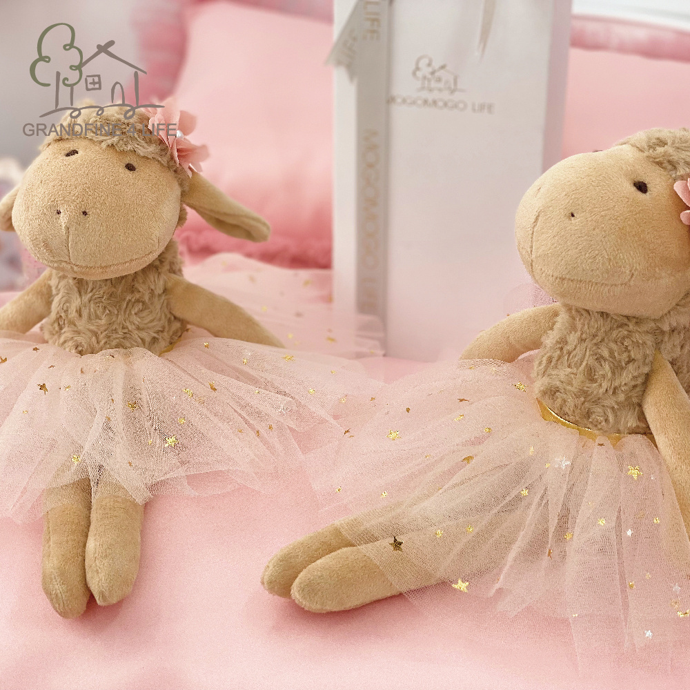 Grandfine Ballerina Lamb Plush Toy Direct Factory Wholesale Customize Sheep Stuffed Animal Soft Toys Baby gift Christmas gift