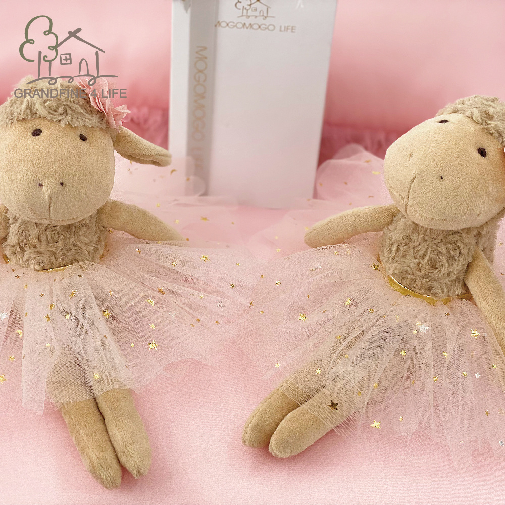 Grandfine Ballerina Lamb Plush Toy Direct Factory Wholesale Customize Sheep Stuffed Animal Soft Toys Baby gift Christmas gift