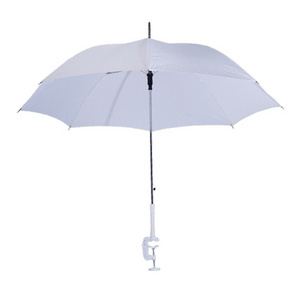 Factory Supply Hot Sale 46" Arc Beach Umbrella Umbrella For Beach Chair Outdoor Clamp Chair Umbrella