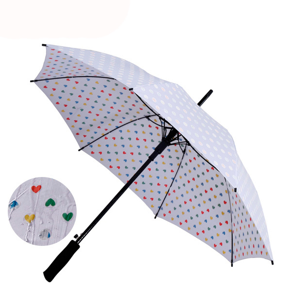 Auto Open Customized Gift Pattern Color Changing Umbrella