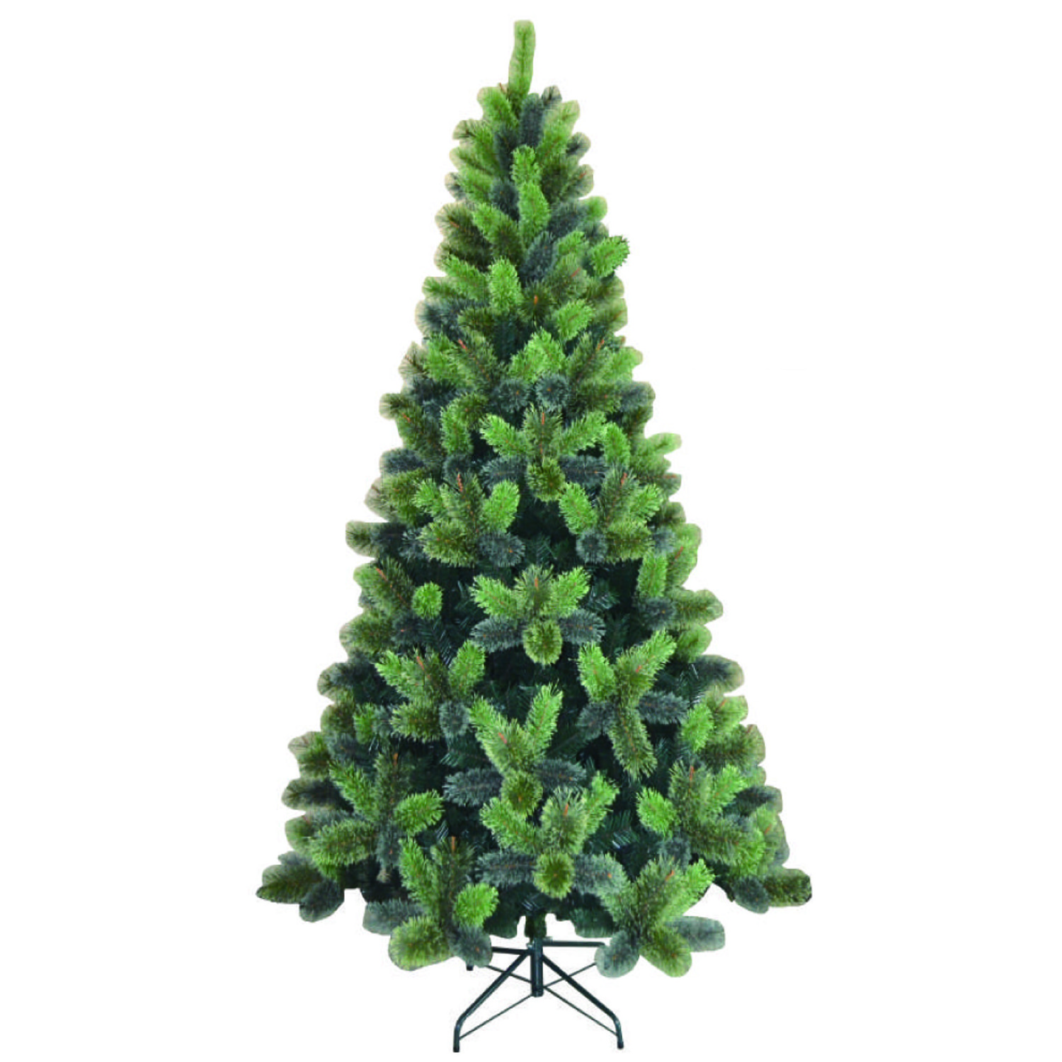 2023 7.5 Ft Xmas Tree Green 225cm PET PE Mixed New Made Tree Outdoor Artificial Christmas Tree