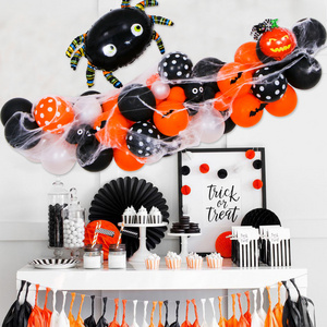 Halloween Decorations Party Spooky Wall Waterproof Window Pvc 3d Bats Halloween Balloons