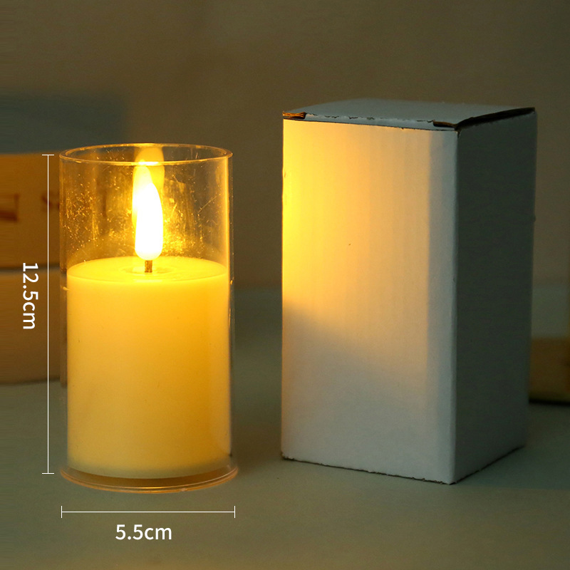 Long Lasting Battery Operated Electric Flameless Votive Tealight  With Bright Warm Light